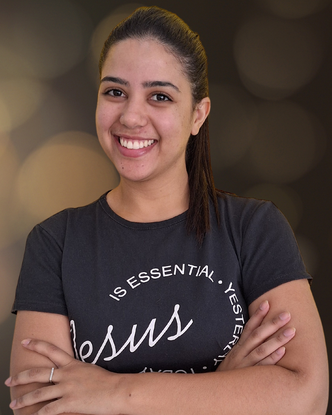 Foto da estagiária Isabela