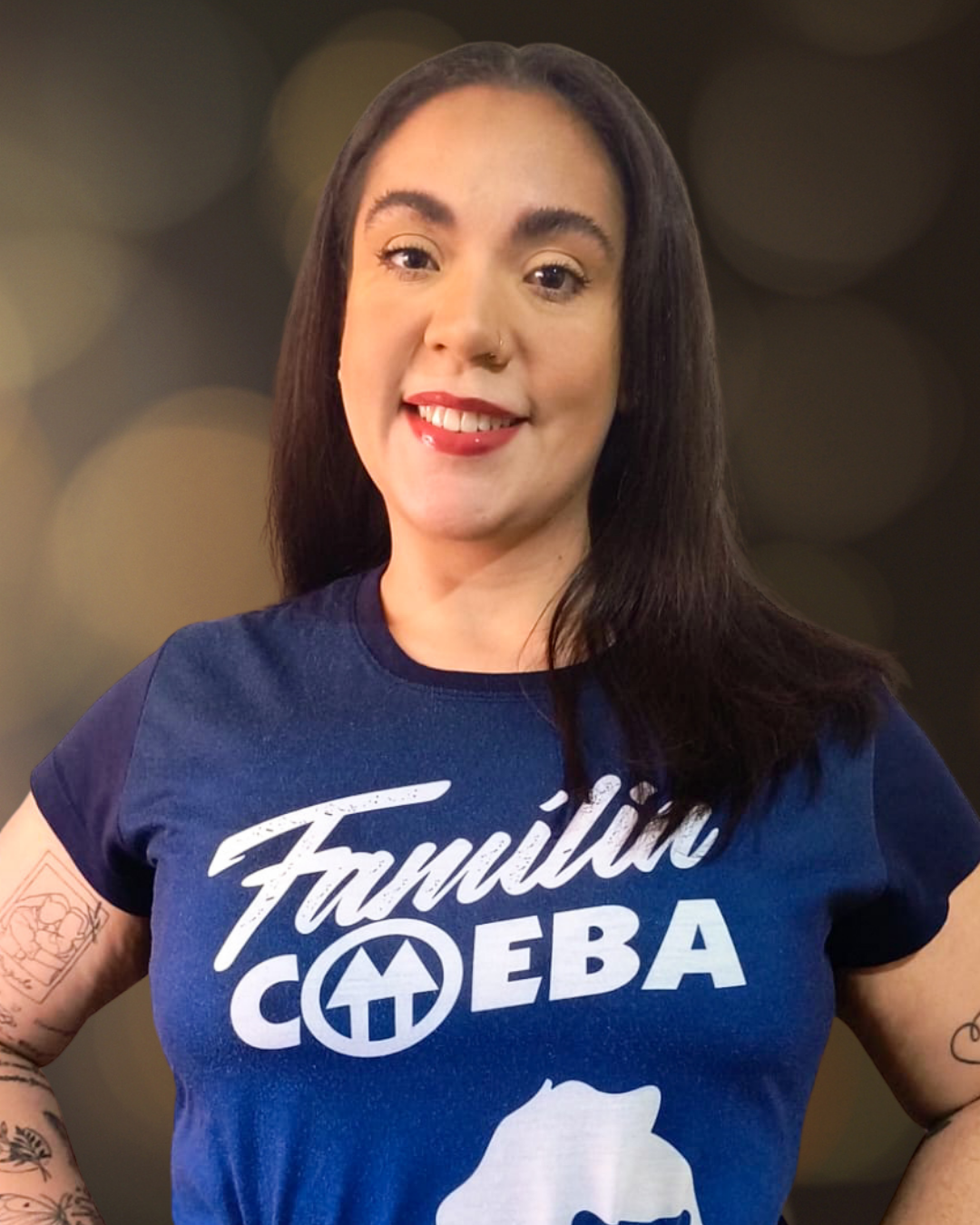 Foto da responsável pela APM Karina